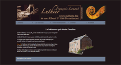 Desktop Screenshot of lutherie.biz